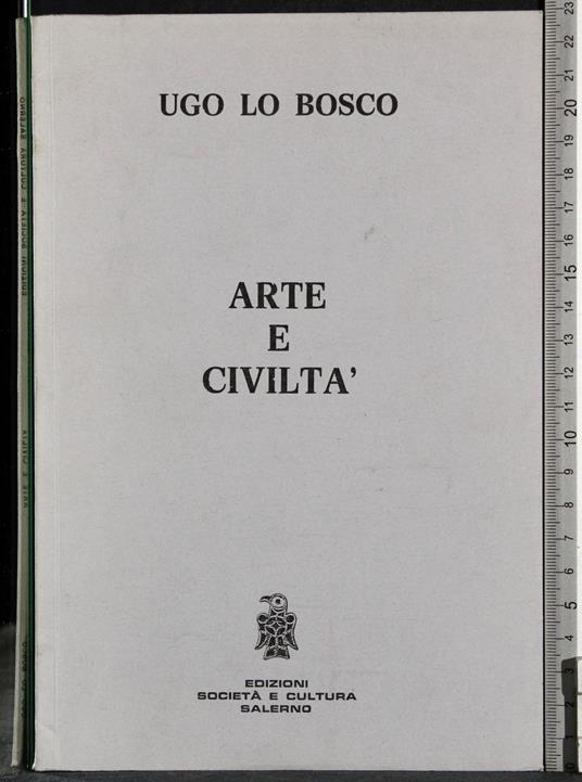 Arte e civiltà - Ugo Lo Bosco - copertina