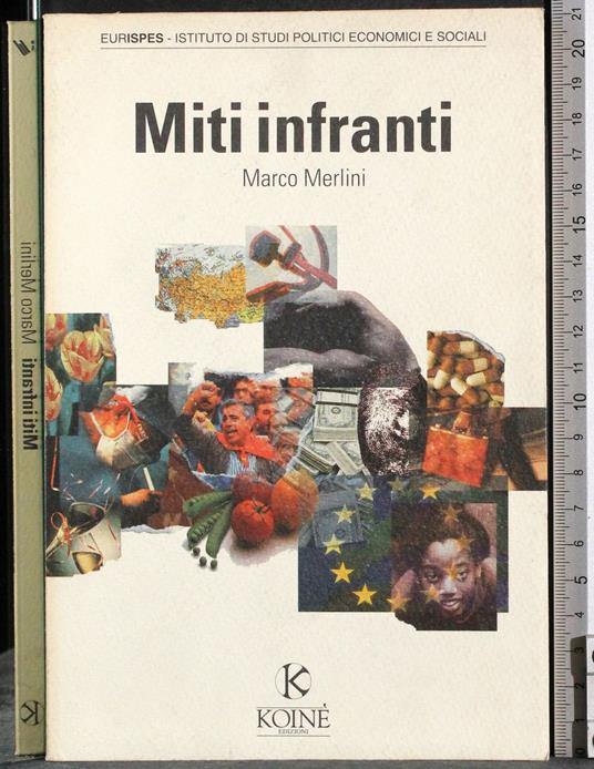 Miti infranti - Marco Merlini - copertina