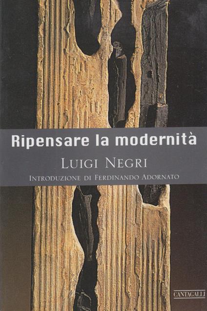 Ripensare la modernit - Luigi Negri - copertina