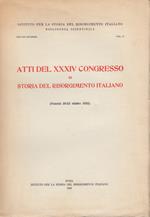 Atti del XXXIV Congresso di storia del Risorgimento italiano (Venezia 20 - 23 ottobre 1955)