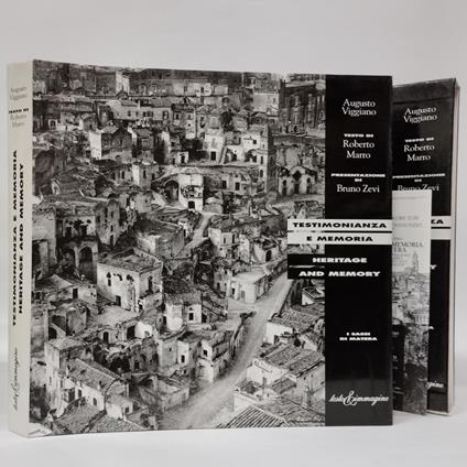 Testimonianza e memoria. Heritage and Memory. I sassi di Matera - copertina