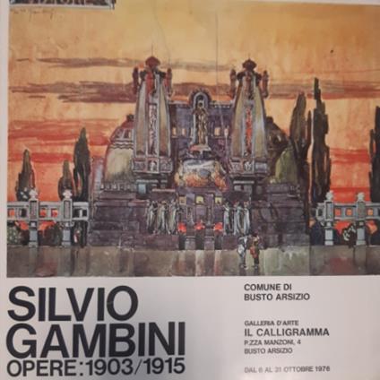 Silvio Gambini. opere : 1903 - 1915 - copertina