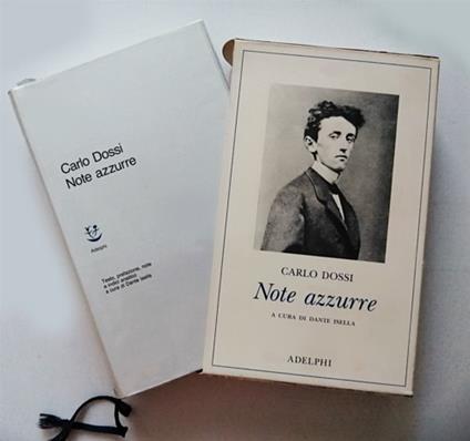 Note azzurre - Carlo Dossi - copertina