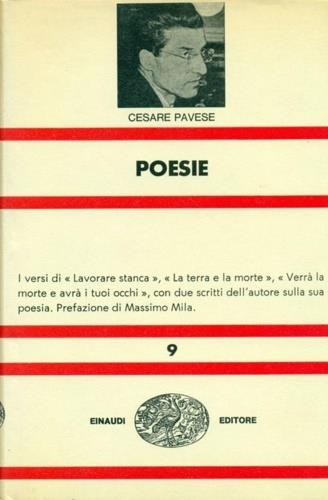 Poesie ( Lavorare stanca; Verrà la morte e avrà i tuoi occhi ) - Cesare Pavese - copertina