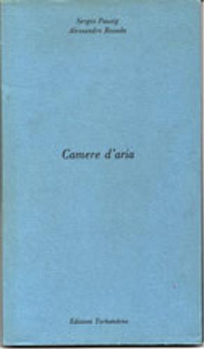 Camere d'aria - Alessandro Rosa - copertina