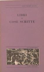 Libri e cose scritte