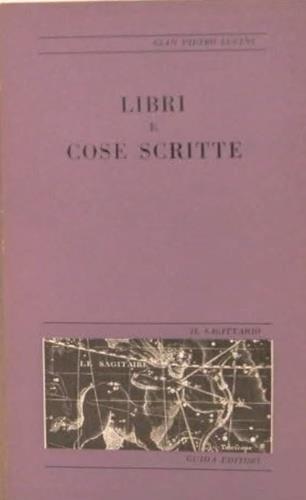 Libri e cose scritte - copertina