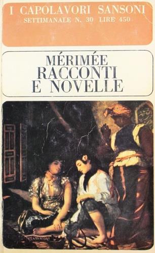 Racconti e novelle - Prosper Mérimée - copertina