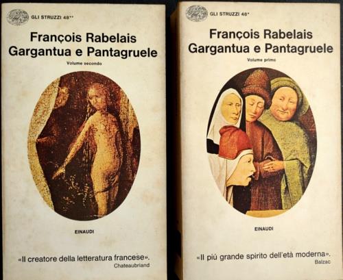 Gargantua e Pantagruele - François Rabelais - copertina