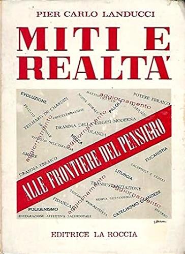 Miti e realtà - Pier Carlo Landucci - copertina