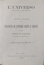 Raccolta di antiche carte e vedute della città di Firenze