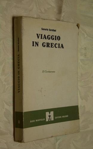 Viaggio in Grecia - Saverio Scrofani - copertina