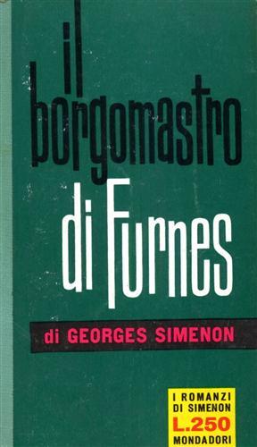 Il borgomastro di Furnes - Georges Simenon - copertina