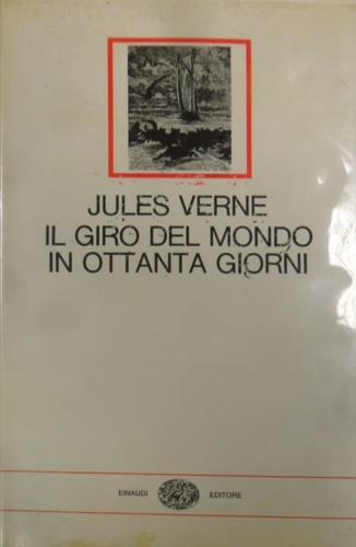 Il giro del mondo in ottanta giorni - Jules Verne - copertina