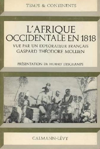 L' Afrique occidentale en 1818 vue par un explorateur français - copertina