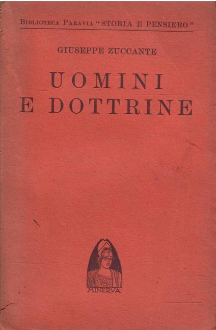 Uomini E Dottrine - copertina