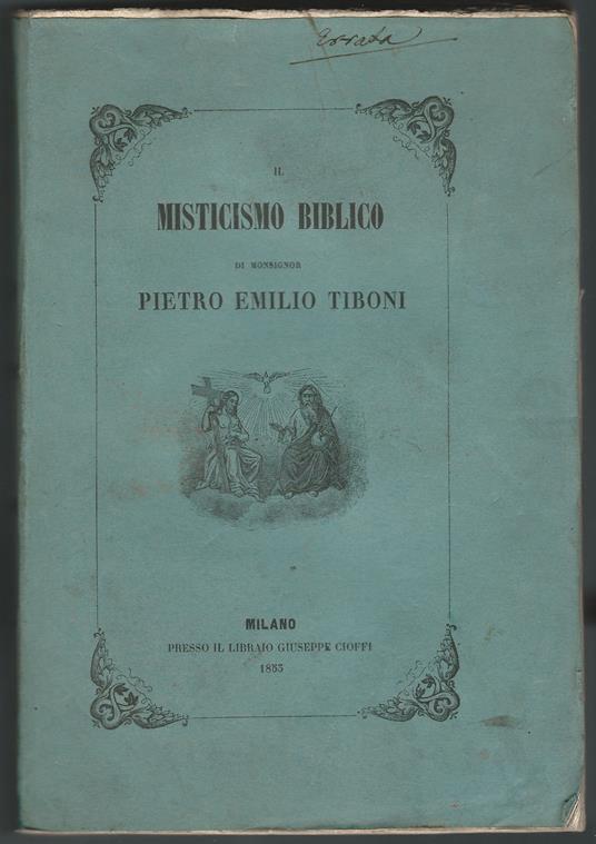 Il misticismo biblico - copertina