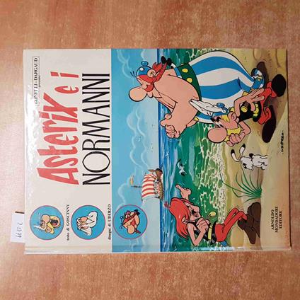 ASTERIX E I NORMANNI Goscinny Uderzo 1986 MONDADORI obelix - copertina