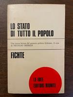 Lo Stato di tutto il popolo. A cura di Nicolao Merker