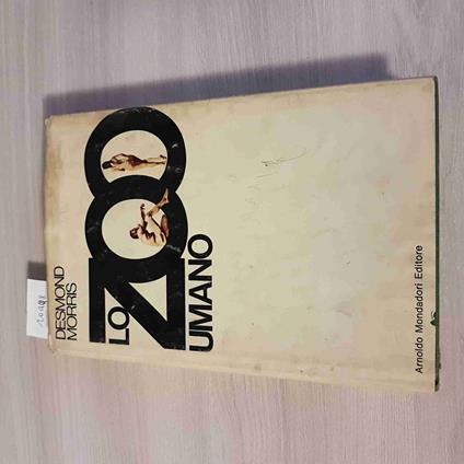 Lo ZOO UMANO - Desmond Morris - copertina