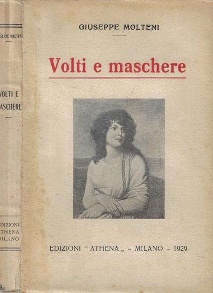 Volti e maschere femminili - Giuseppe Molteni - copertina