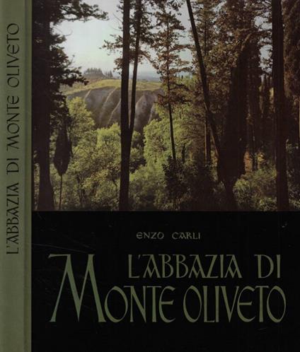 L' Abbazia di Monte Oliveto - Enzo Carli - copertina