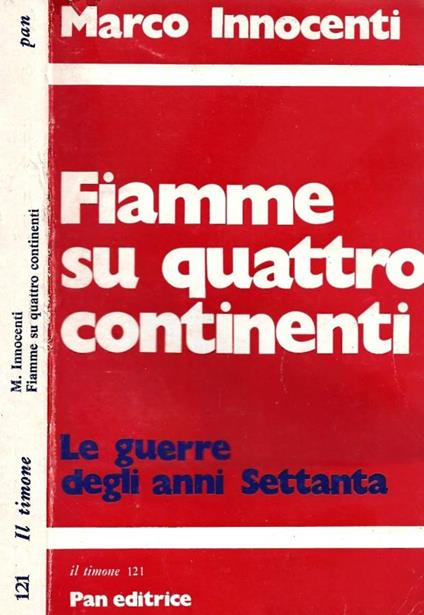 Fiamme su quattro continenti - Marco Innocenti - copertina