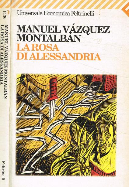 La rosa di Alessandria - Manuel Vázquez Montalbán - copertina