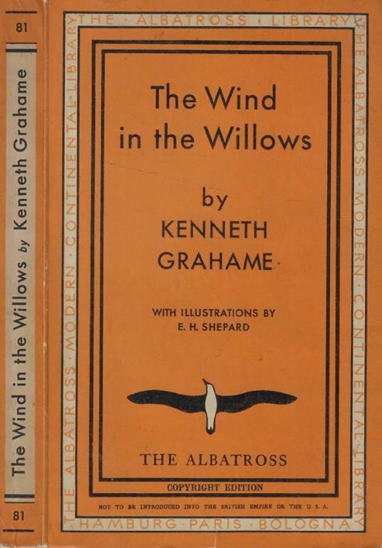 The wind in the willows - Kenneth Grahame - copertina
