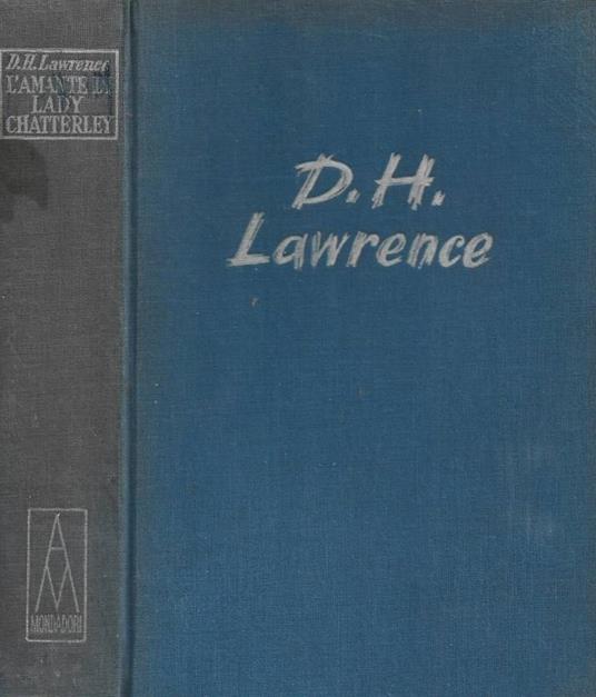 L' amante di Lady Chatterley - David Herbert Lawrence - copertina