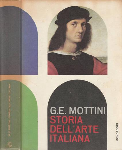 Storia dell'arte italiana - Edoardo Mottini - copertina