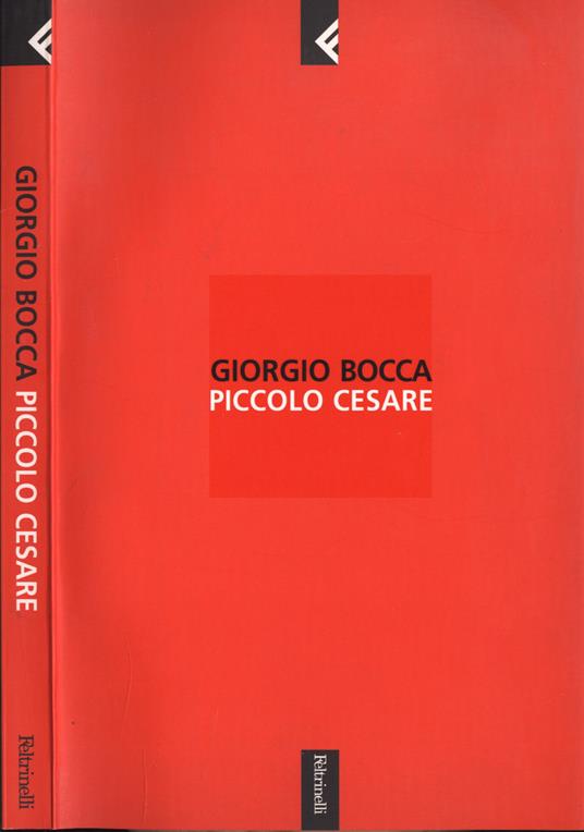 Piccolo Cesare - Giorgio Bocca - copertina