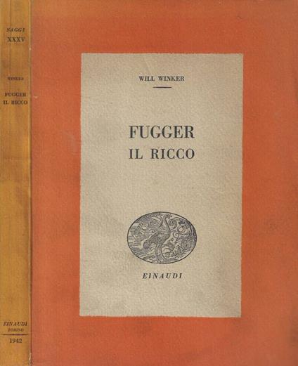 Fugger il ricco - Will Winker - copertina