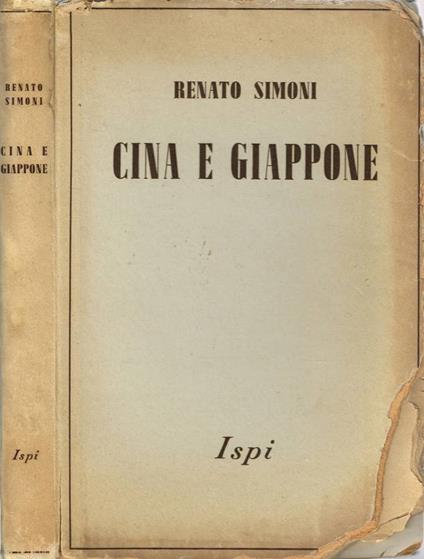 Cina e Giappone - Renato Simoni - copertina