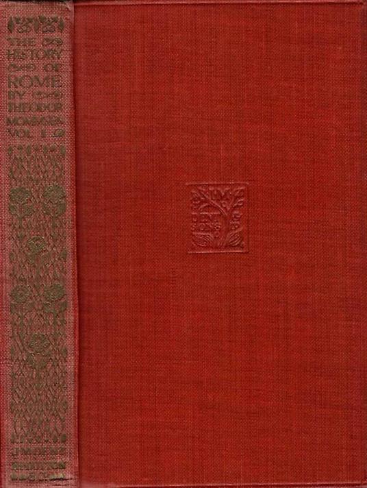 The history of Rome - Theodor Mommsen - copertina