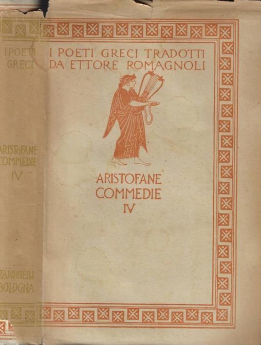 Commedie Vol. IV - Aristofane - copertina