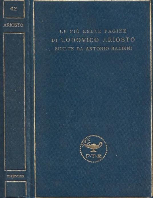 Le più belle pagine di Ludovico Ariosto - Ludovico Ariosto - copertina