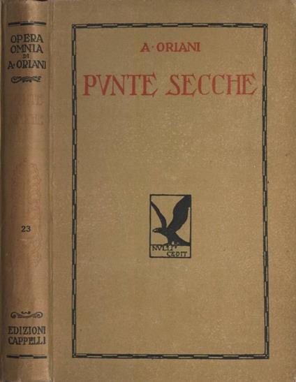 Punte secche - Alfredo Oriani - copertina