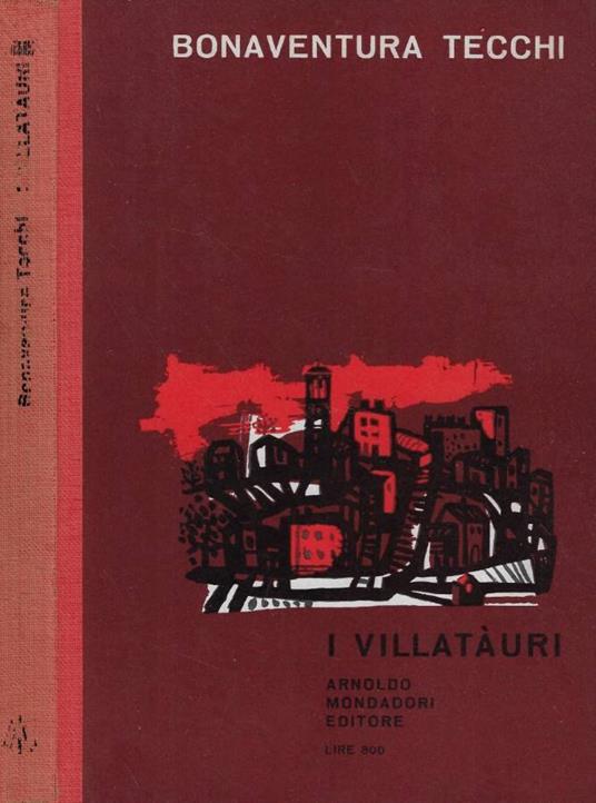 I villatàuri - Bonaventura Tecchi - copertina