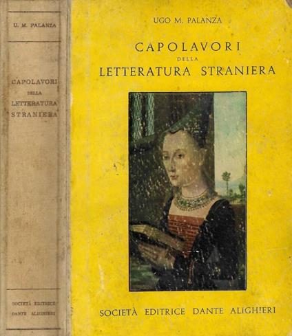 Capolavori della letteratura straniera - Ugo M. Palanza - copertina