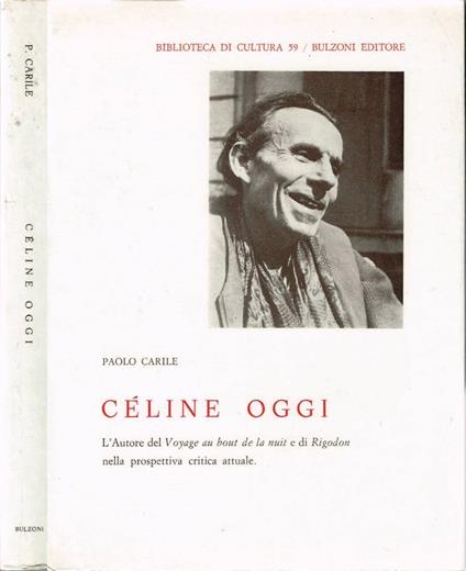 Céline oggi - Paolo Carile - copertina