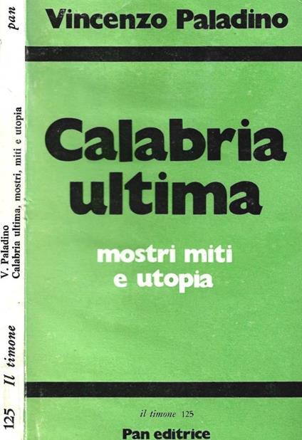 Calabria ultima - Vincenzo Paladino - copertina