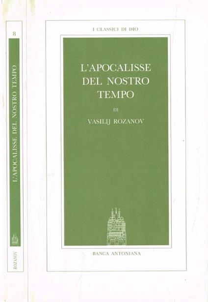 L' apocalisse del nostro tempo - Vasilij Rozanov - copertina