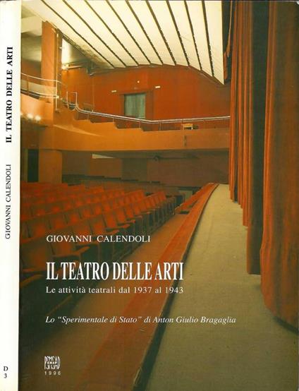 Il teatro delle arti - Giovanni Calendoli - copertina