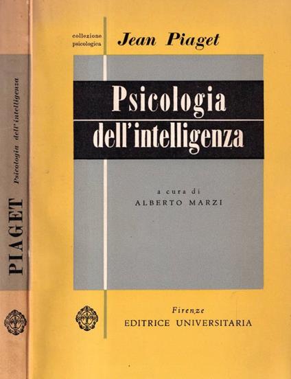 Psicologia dell'intelligenza - Jean Piaget - copertina