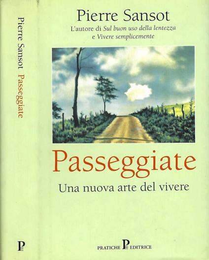 Passeggiate - Pierre Sansot - copertina