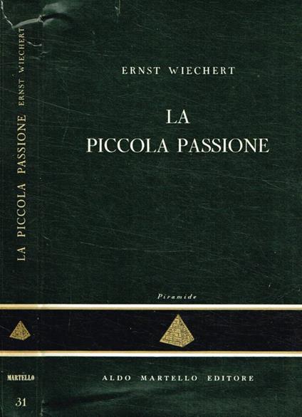 La piccola passione - Ernst Wiechert - copertina