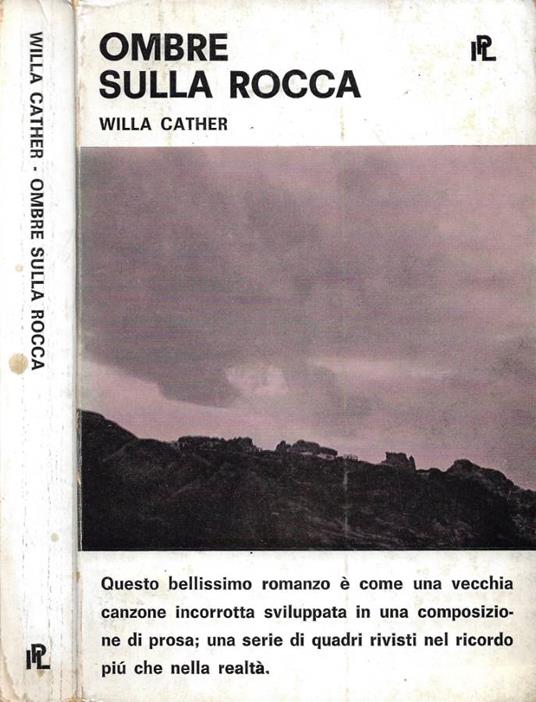 Ombre sulla rocca - Willa Cather - copertina