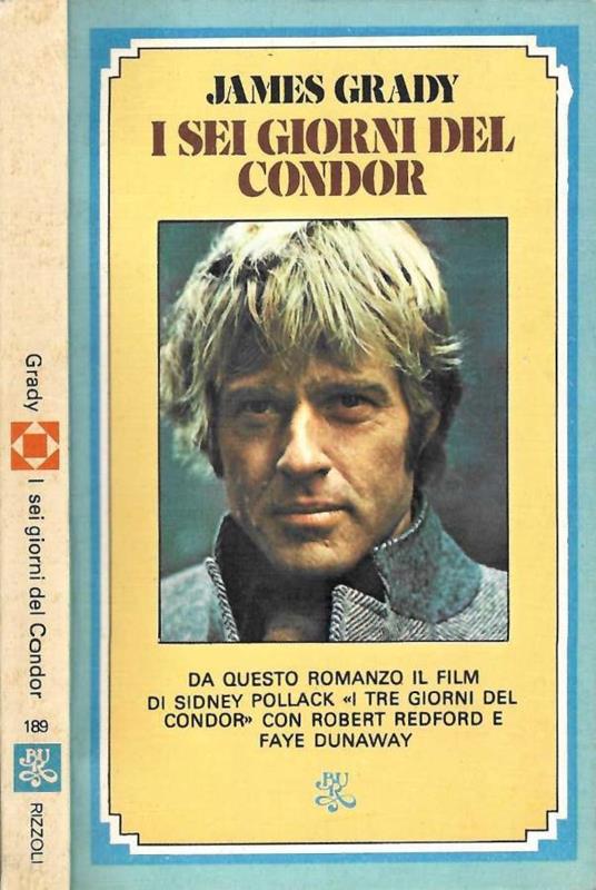 I sei giorni del condor - James Grady - copertina