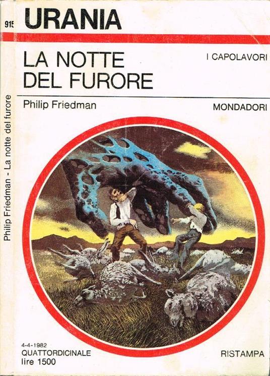 La notte del furore - Philip Friedman - copertina